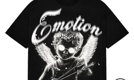 Mixed Emotion Black Pearl Cropped Tee