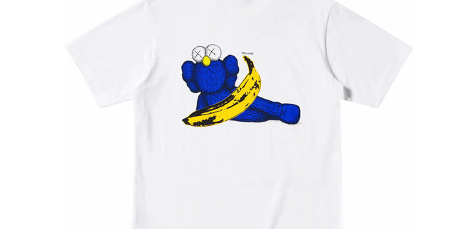 Kaws Uniqlo White Blue
