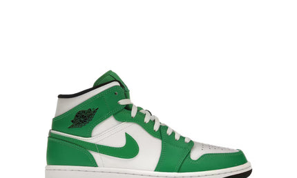Jordan 1 Mid Lucky Green