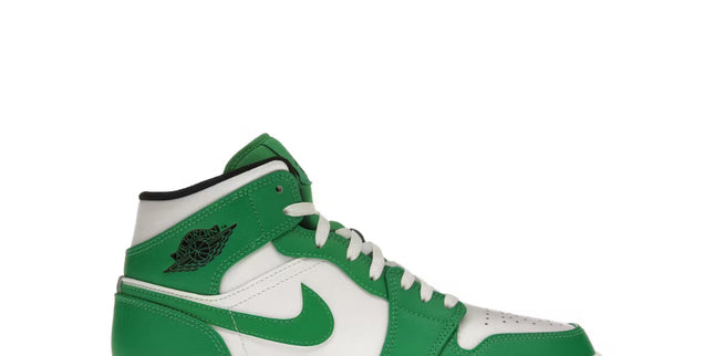 Jordan 1 Mid Lucky Green