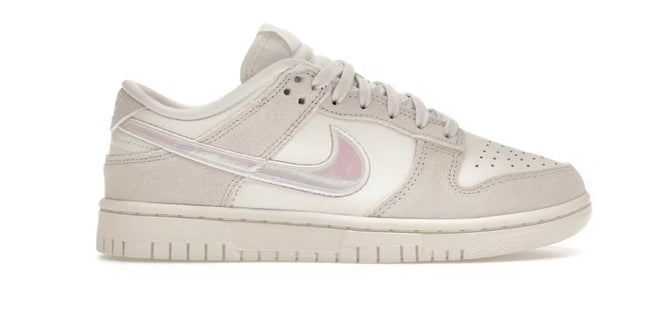 Nike Dunk Low Sail Iridescent Swoosh W