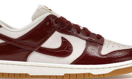 Nike Dunk Low Dark Team Red Croc