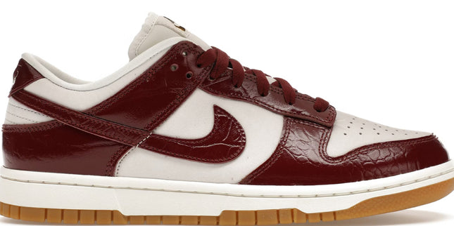Nike Dunk Low Dark Team Red Croc