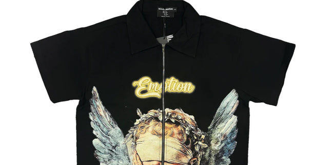 Mixed Emotion Blinded Zip Up