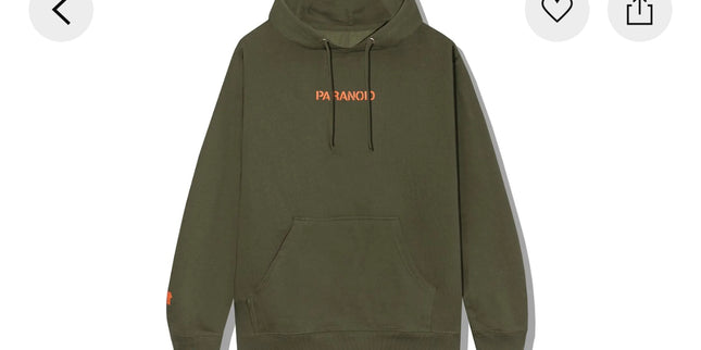 ASSC paranoid hoodie