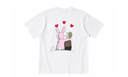 Kaws Uniqlo White Pink