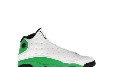Jordan 13 White Lucky Green