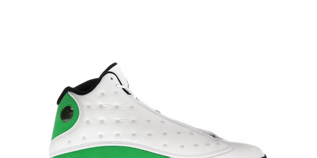 Jordan 13 White Lucky Green