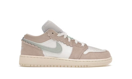 Jordan 1 Low Scalloped Edge GS