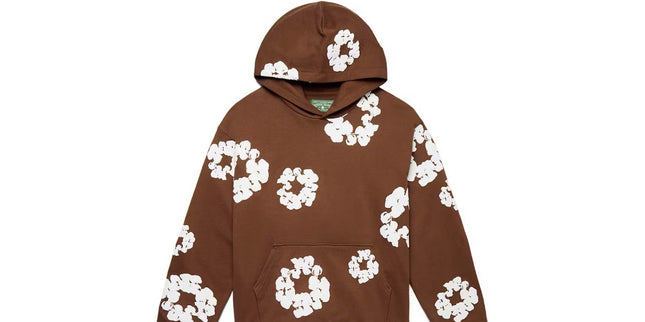 Denim Tears The Cotton Wreath Hoodie Brown