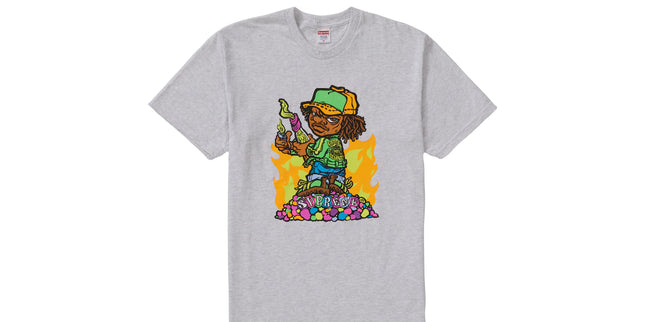 Supreme Tee Molotov Kid White