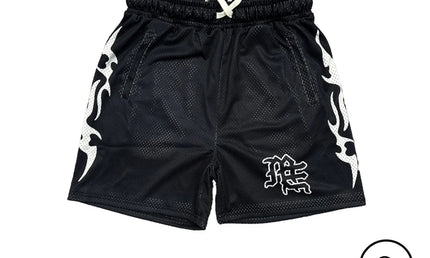 Mixed Emotion Black Lightning Shorts