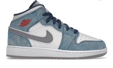 Jordan 1 Mid French Blue GS