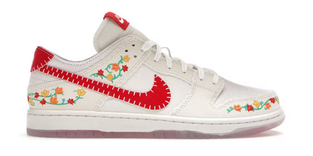Nike SB Dunk Low N7 Opti Yellow Red