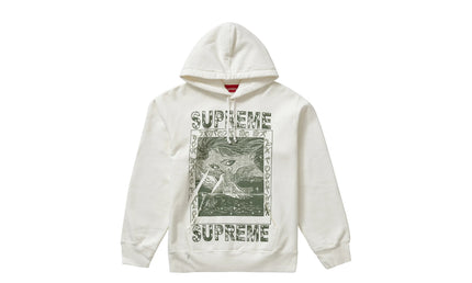 Supreme Hoodie Doves White