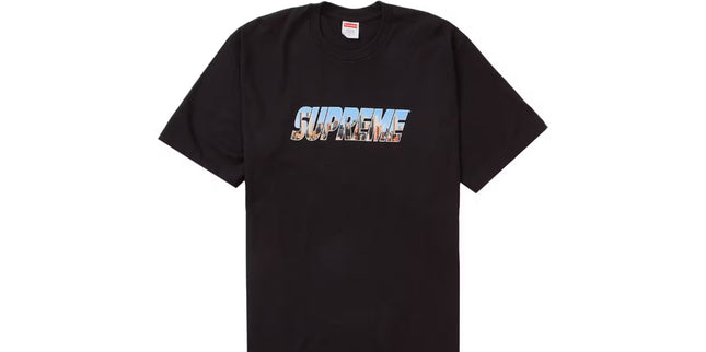 Supreme Tee Skyline Black