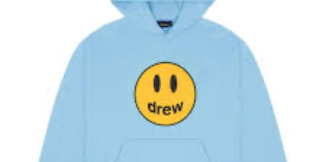 Drew house sea blue hoodie
