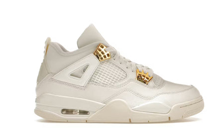 Jordan 4 Metallic Gold W