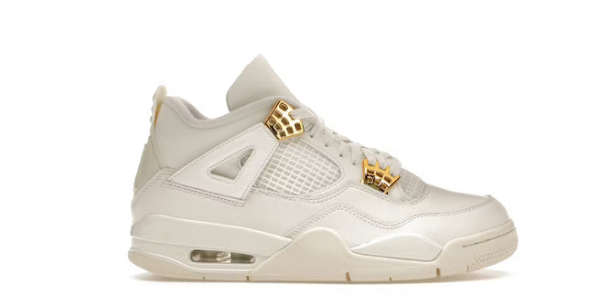 Jordan 4 Metallic Gold W