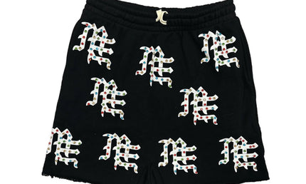 Mixed Emotion Black Shorts