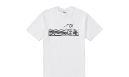 Supreme Tee Keyboard White