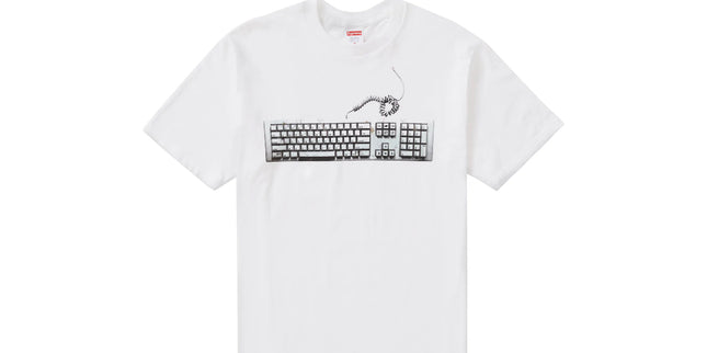 Supreme Tee Keyboard White