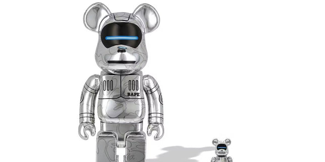 Bearbrick BAPE Hajime Sorayama 100% 400%