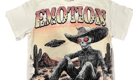 Mixed Emotion Cream Deserted Tee