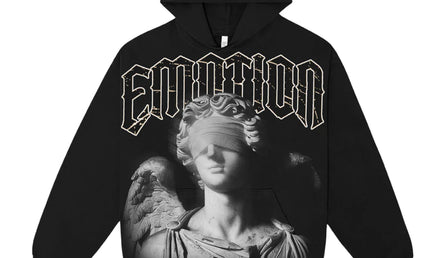 Mixed Emotion Black Blinded Hoodie