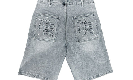 Mixed Emotion Paisley Blue Shorts
