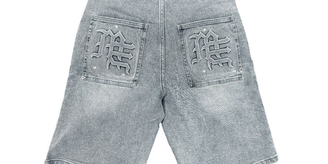 Mixed Emotion Paisley Blue Shorts