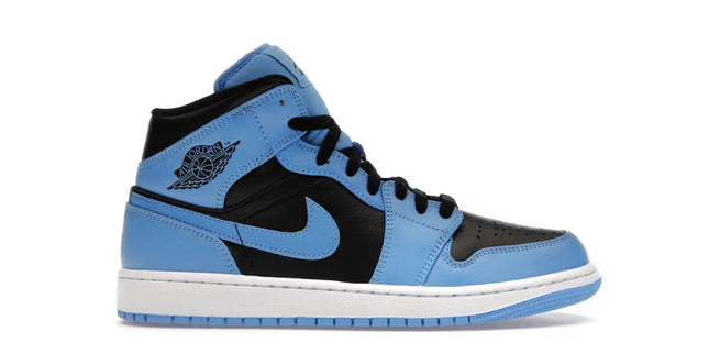 Jordan 1 Mid University Blue Black GS