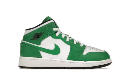 Jordan 1 Mid Lucky Green GS