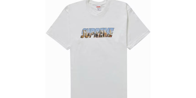 Supreme Tee Skyline White