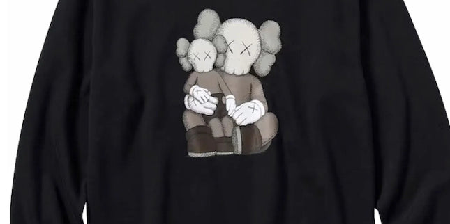 Kaws Sweatshirt kids longsleeve Black