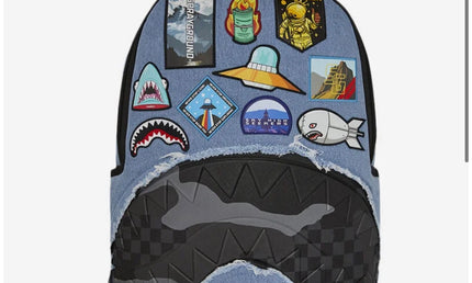Sprayground Denim Tears 3am Patches Backpack