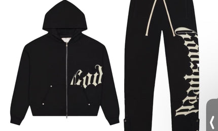 Godspeed White/Black Sweatsuit