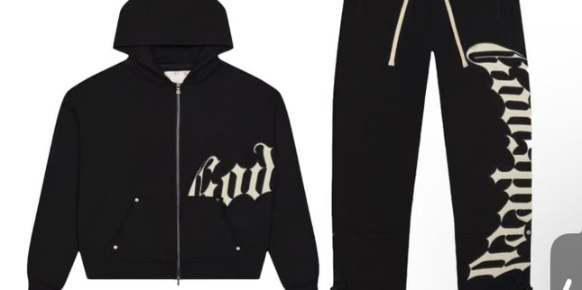 Godspeed White/Black Sweatsuit