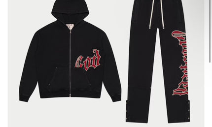 Godspeed Black/Red Sweatsuit Set