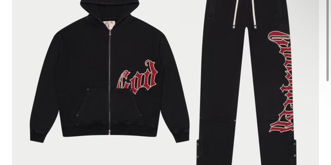 Godspeed Black/Red Sweatsuit Set