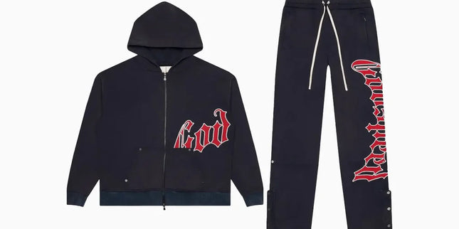 Godspeed Navy Blue/Red SweatSuit