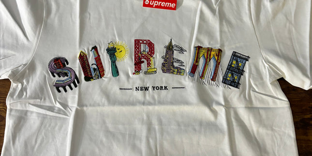 Supreme Tee NY White