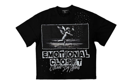 Mixed Emotion Black Scar Tee