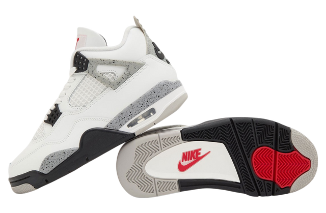 <h2>Nike Air Jordan 4 Retro OG</h2><h2>'White Cement Re-Imagined' 2025</h2>